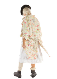 Magnolia Pearl Linen Floral Contessa Jacket