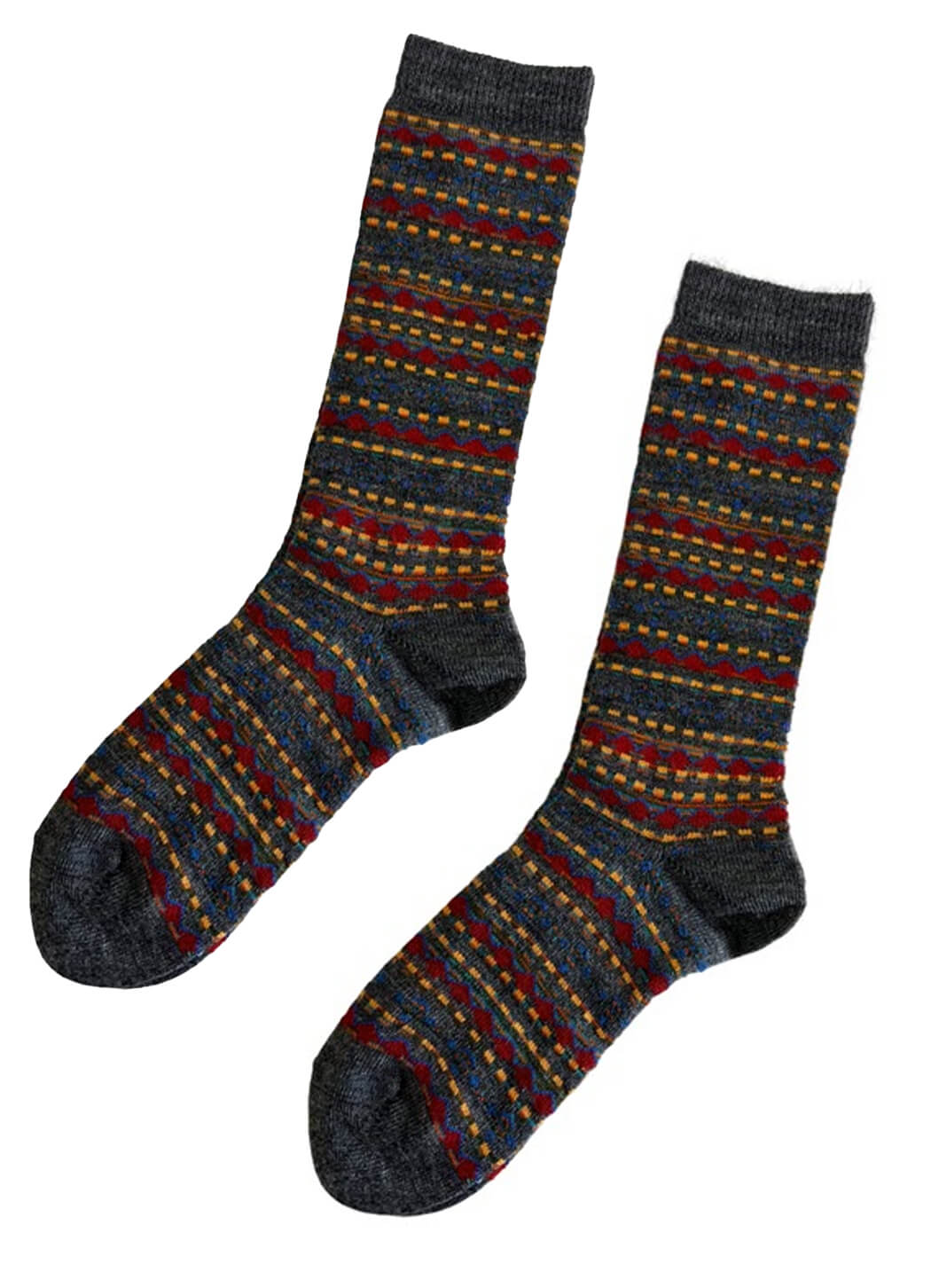 Tey Art Tribal Stripe Alpaca Socks