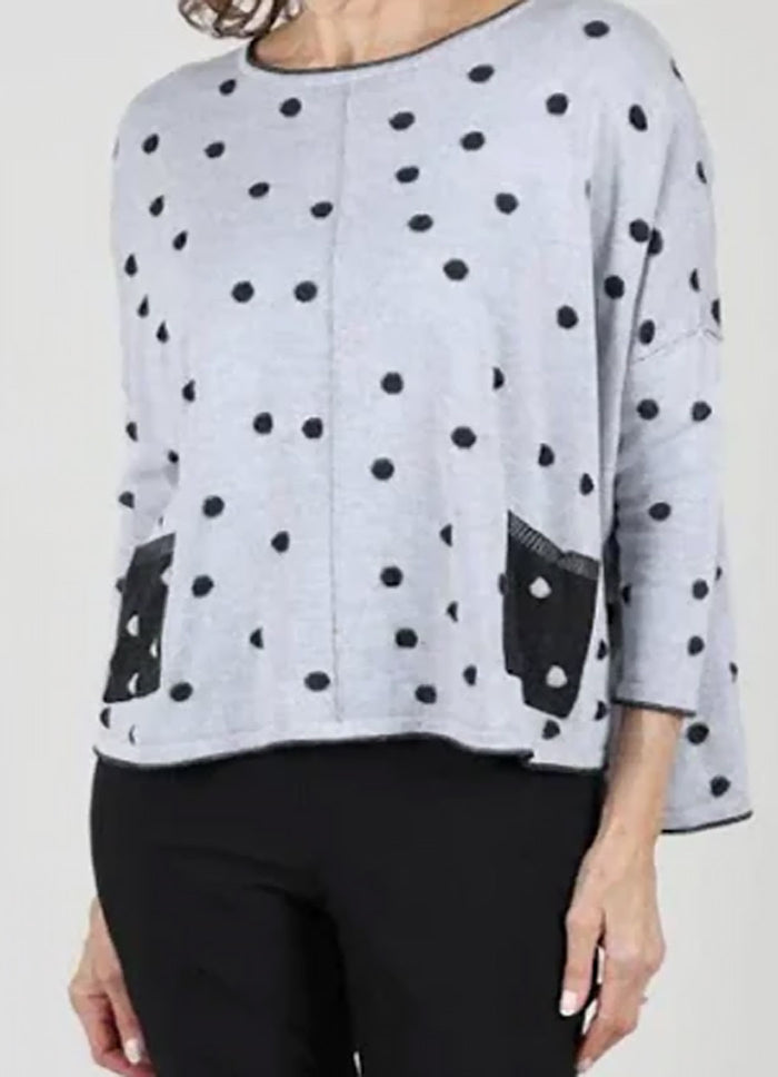 Habitat Double Face Dot Pullover