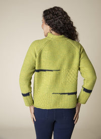 Habitat Harvest Tweed Mixed Cable Stitch Pullover