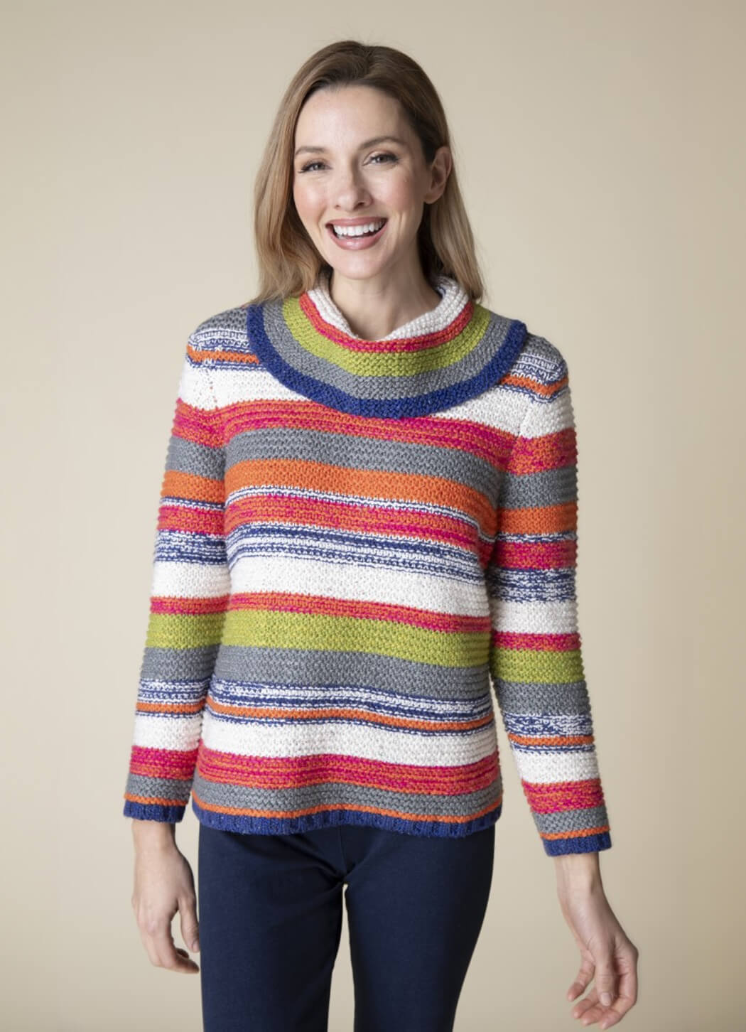 Habitat Multi Stripe Pullover