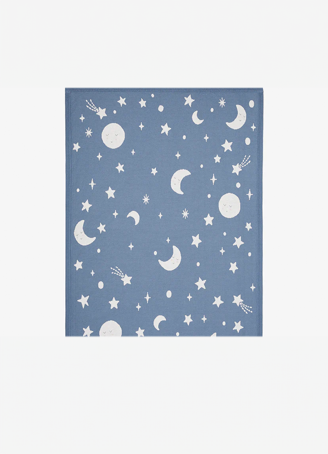 Elegant Baby Slate Celestial Knit Baby Blanket