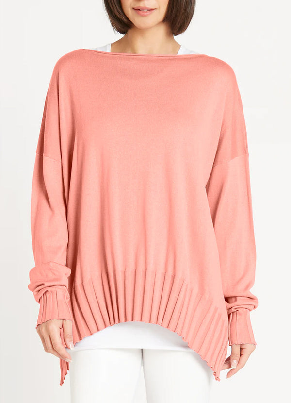 Planet Boatneck Rib Sweater