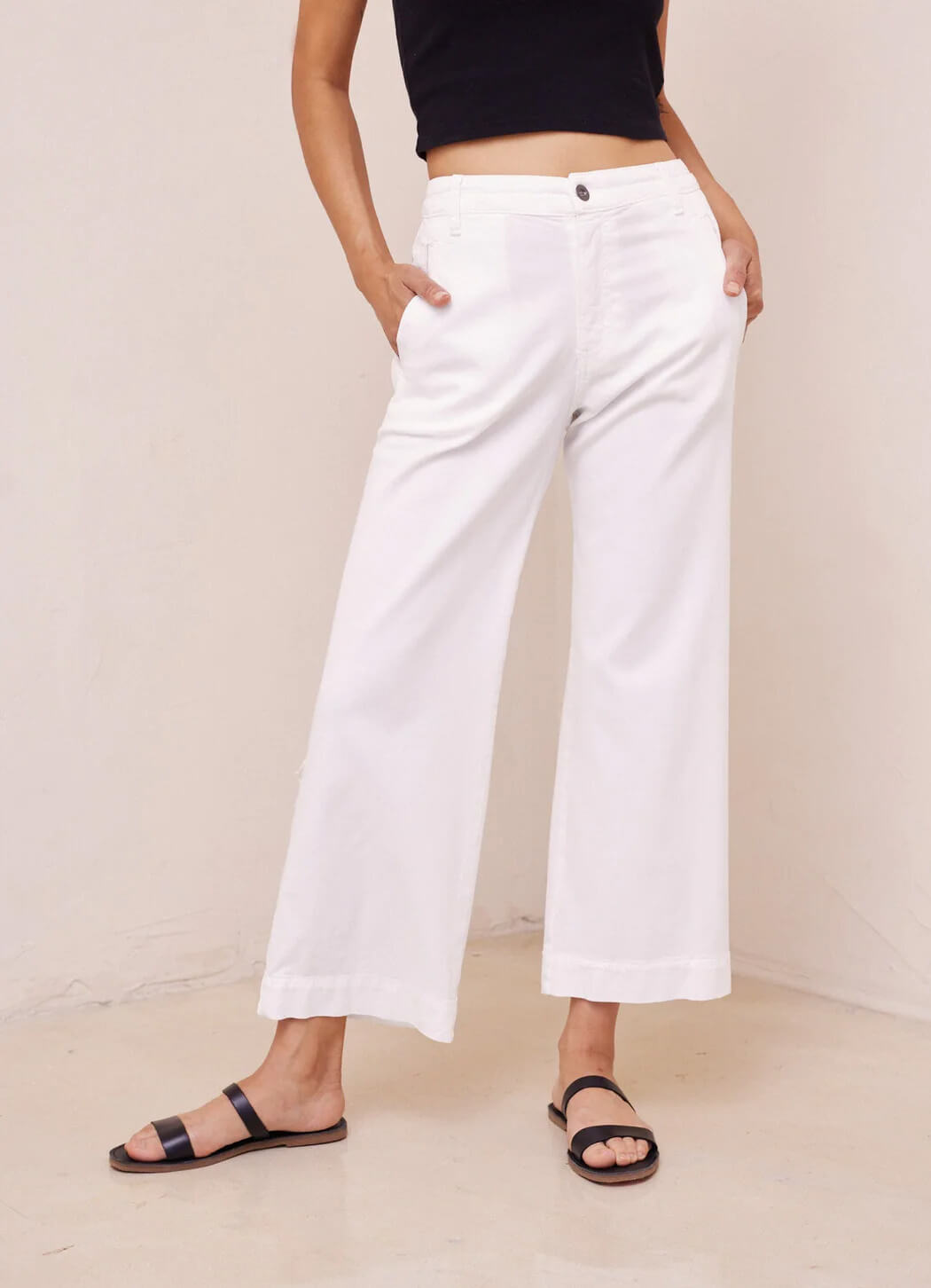 Bella Dahl Claire Welt Pocket Crop Pants Details Direct