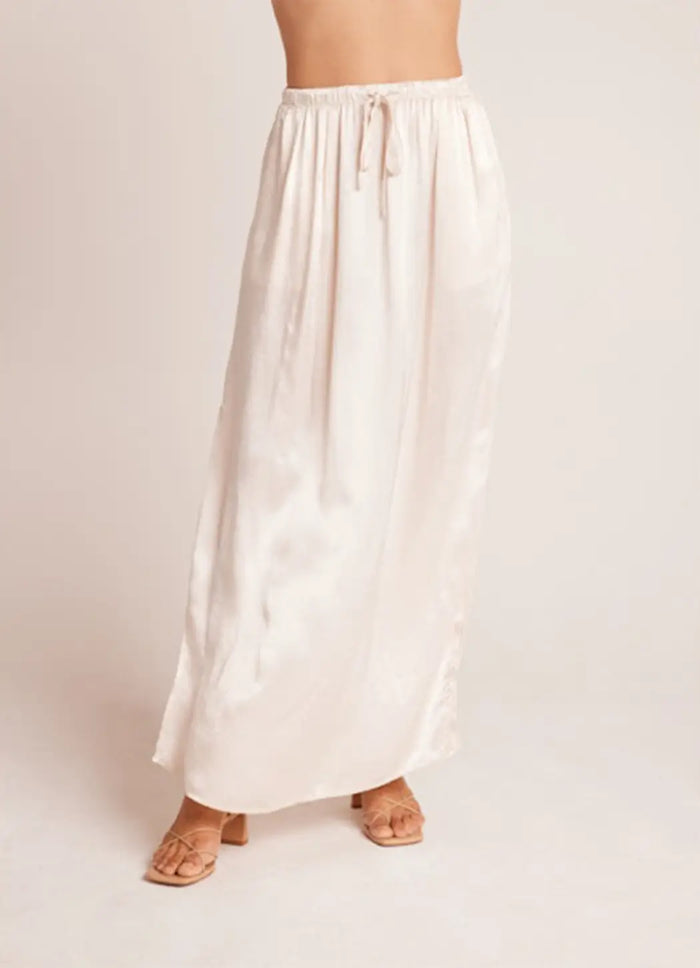 Bella Dahl Pleat Front Maxi Skirt