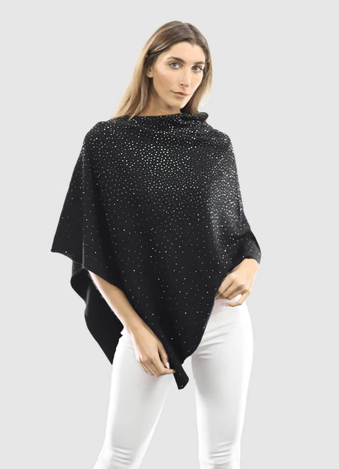 La Fiorentina Embellished Poncho