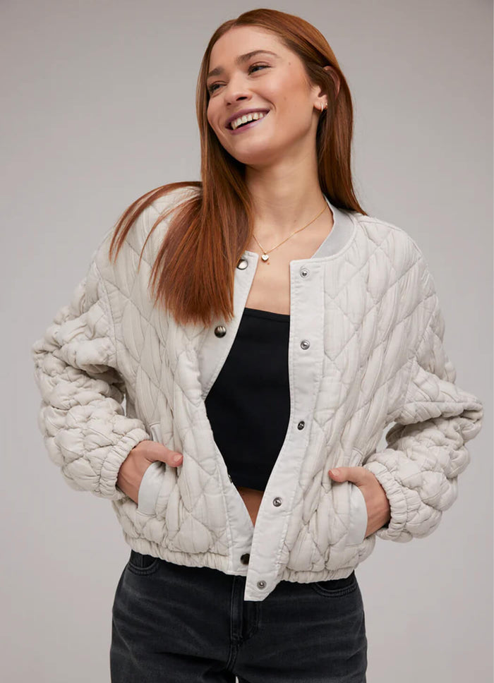 Bella Dahl Welt Pocket Bomber Jacket