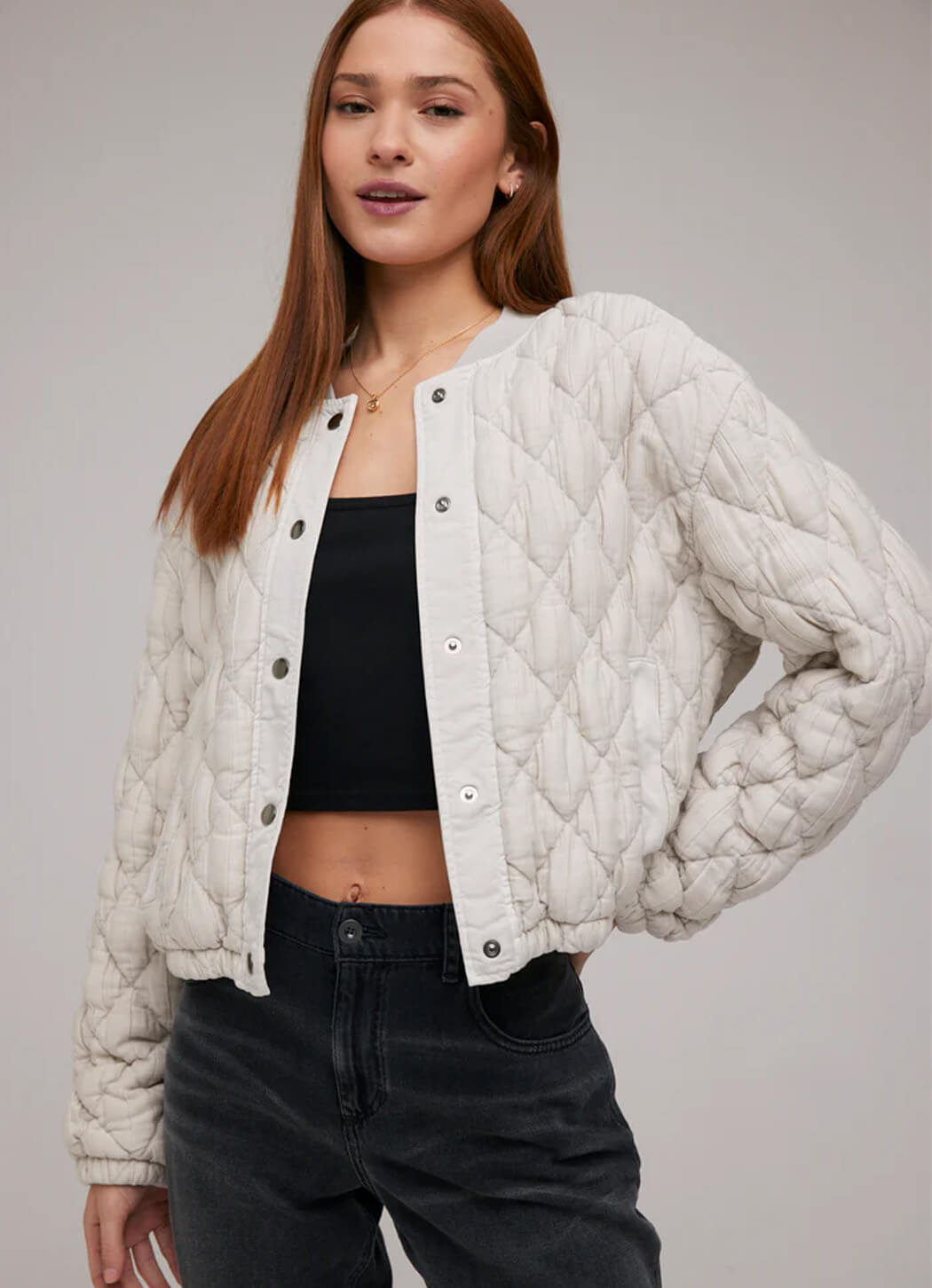 Bella Dahl Welt Pocket Bomber Jacket – Details Direct