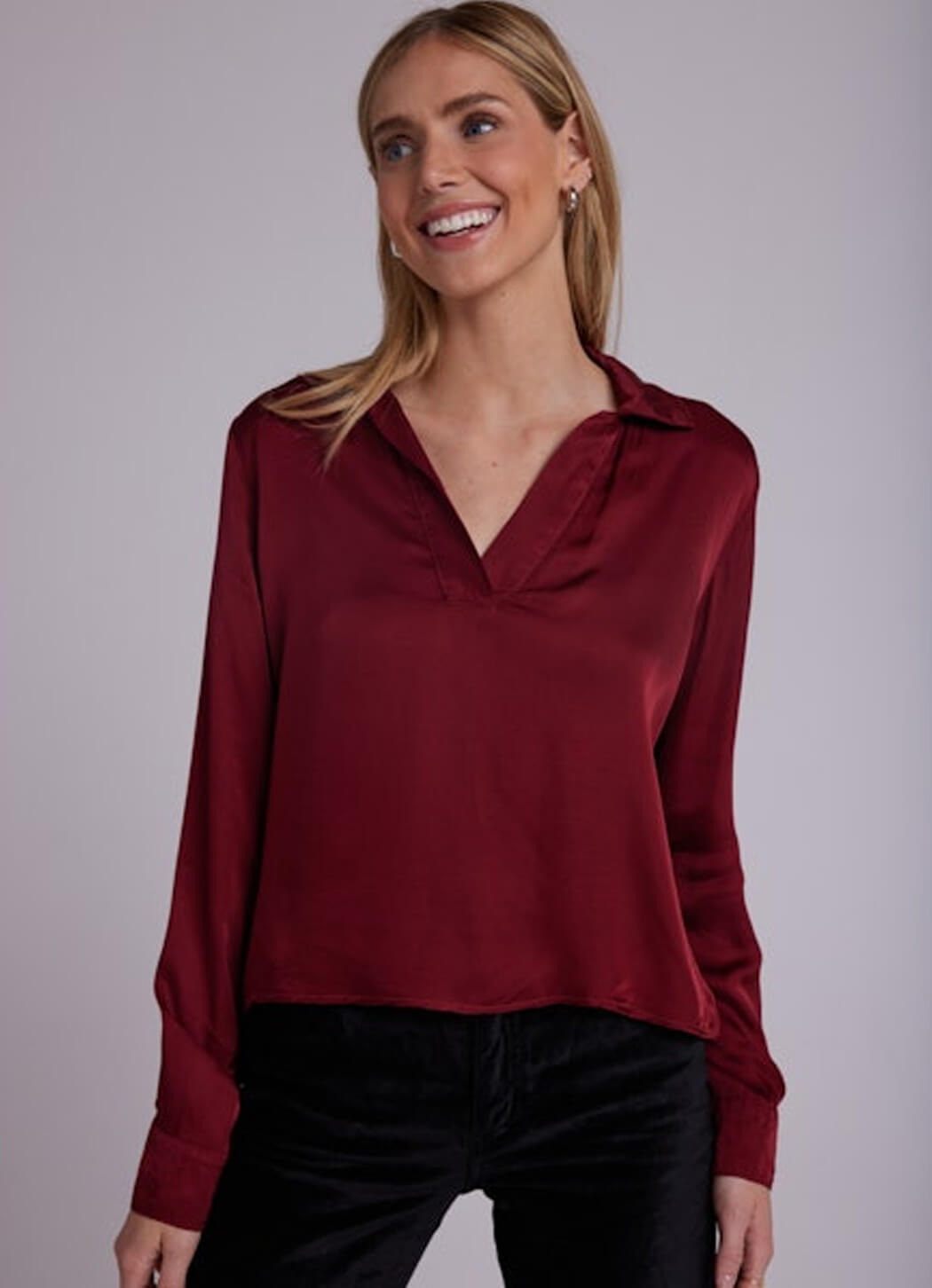 Bella Dahl Placket Pullover Details Direct