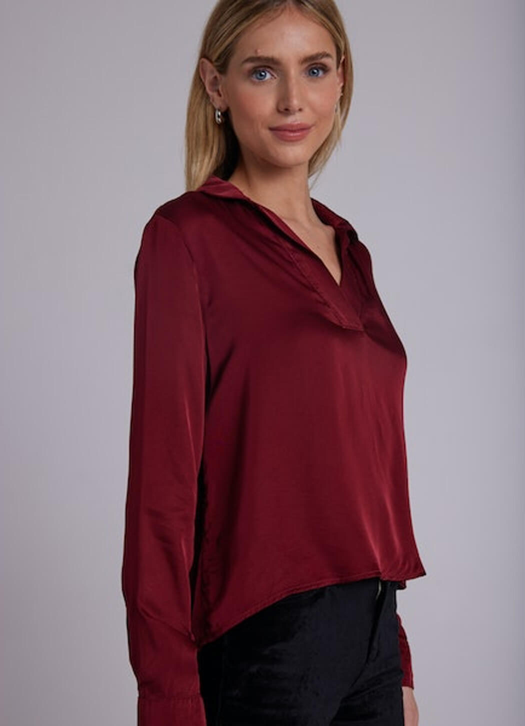 Bella Dahl Placket Pullover Details Direct