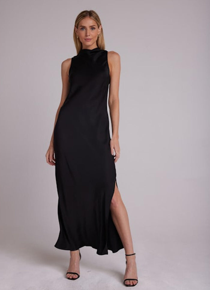 Bella Dahl Mock Neck Halter Dress