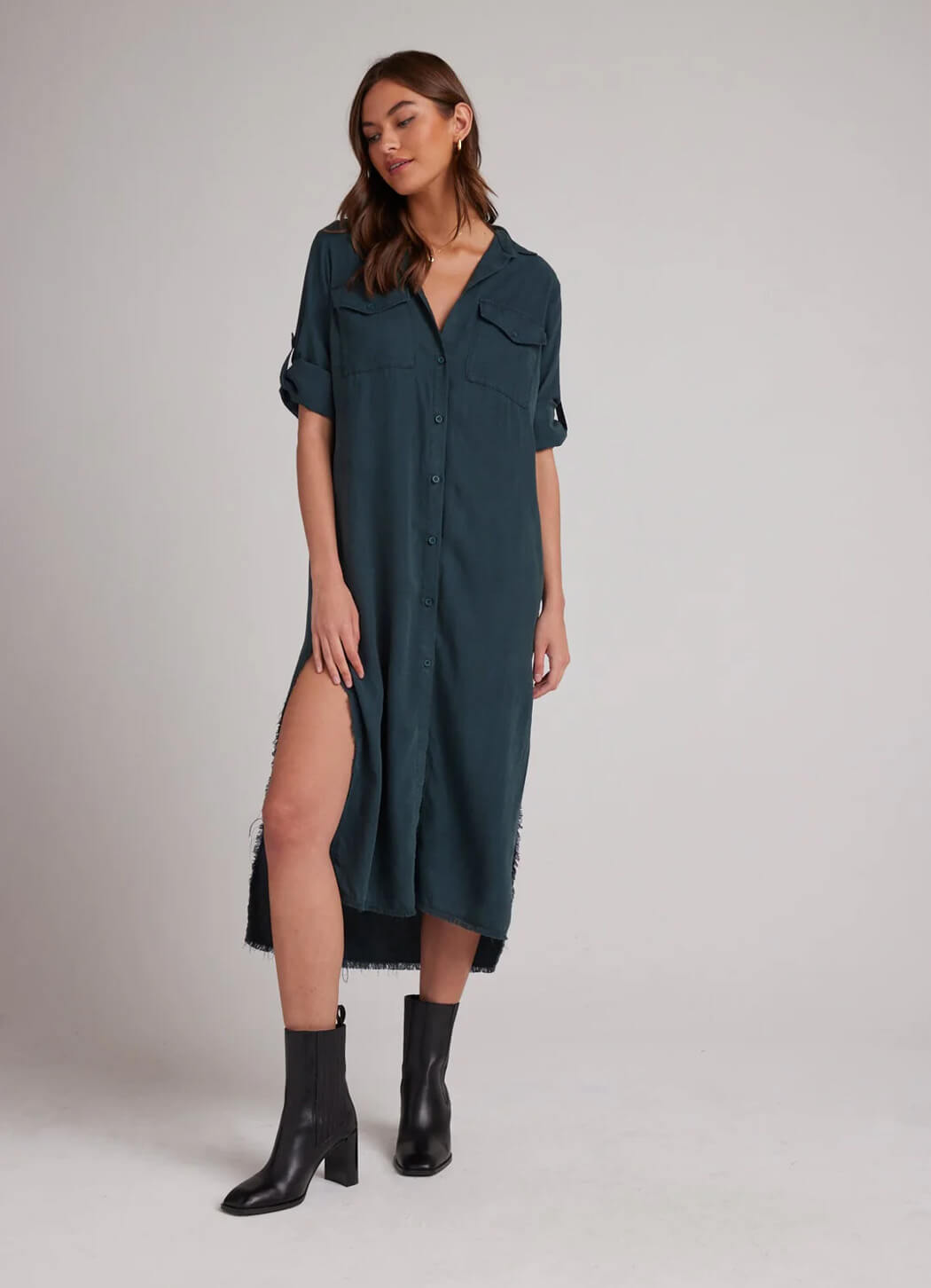 Bella Dahl Maxi Shirt Dress Details Direct