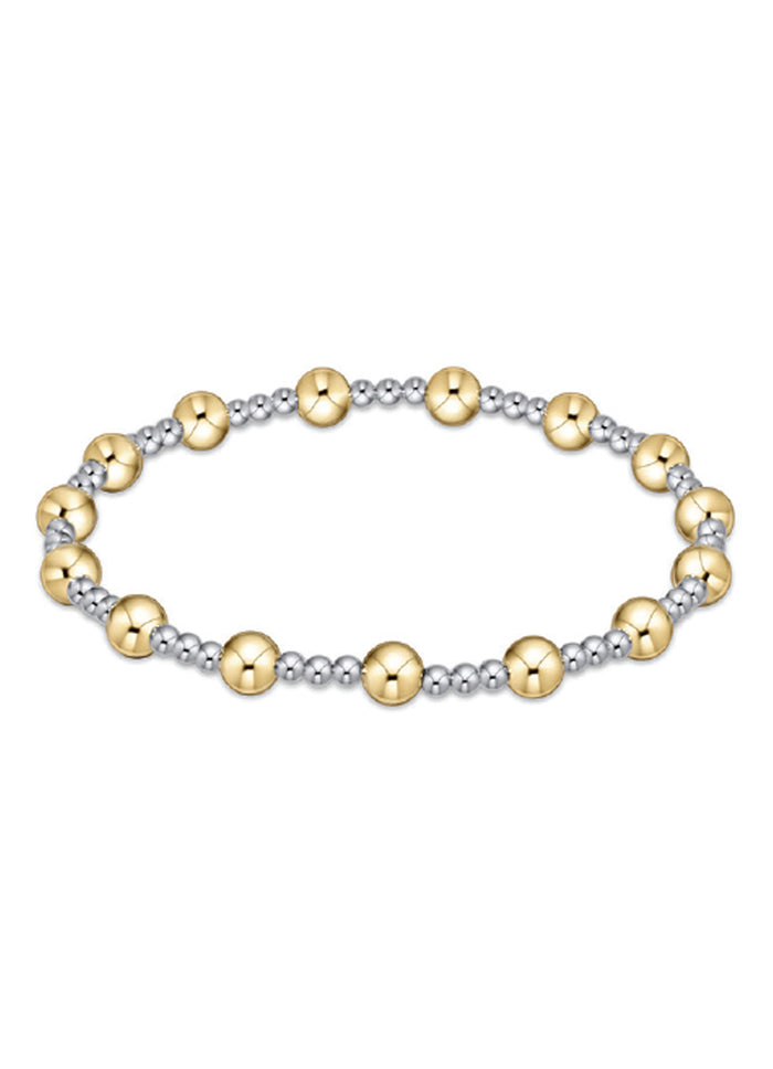 Enewton Classic Sincerity Pattern 5mm Bead Bracelet - Mixed Metals