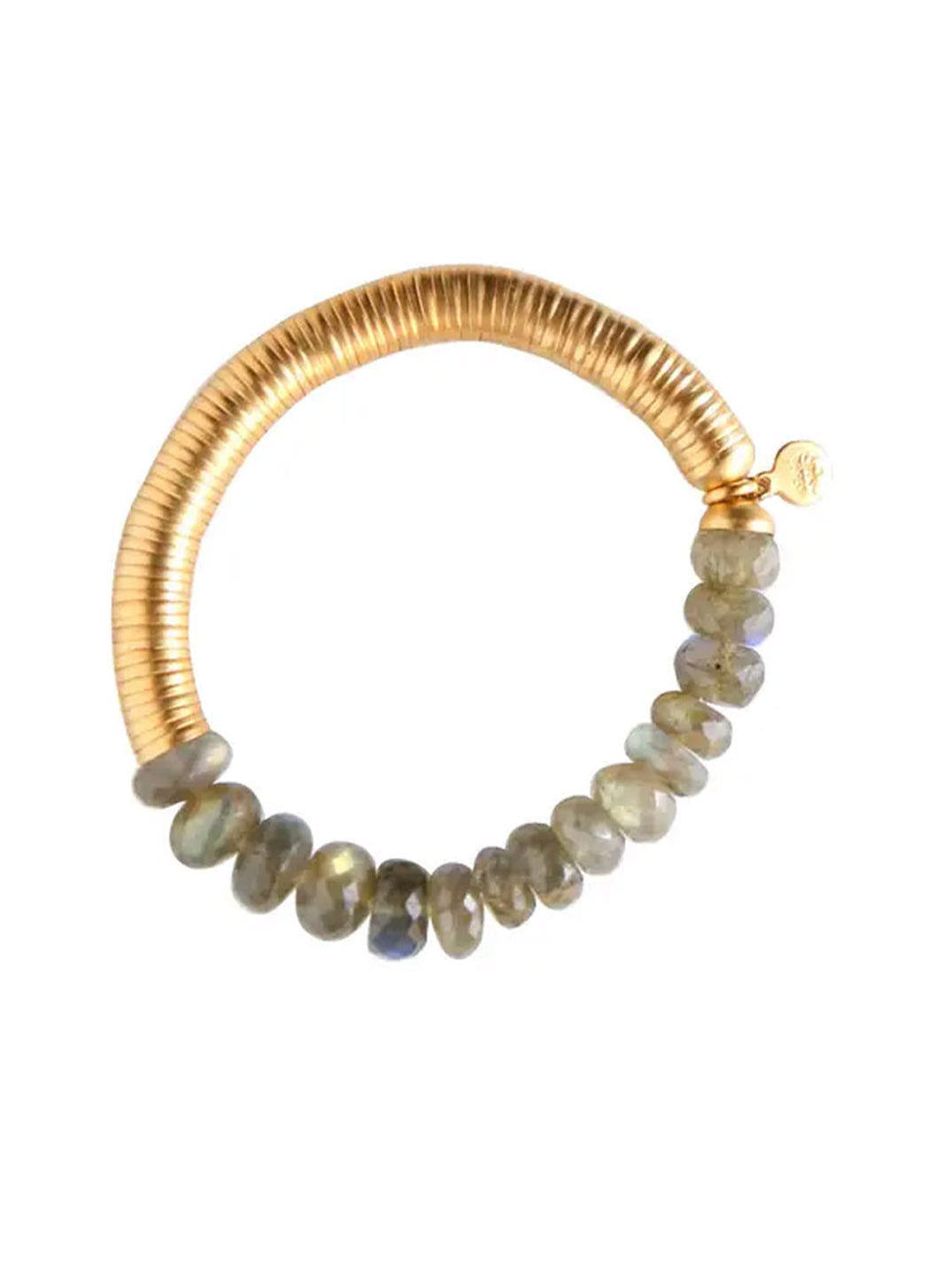 Catherine Page Evra Bracelet with Stones in Gold