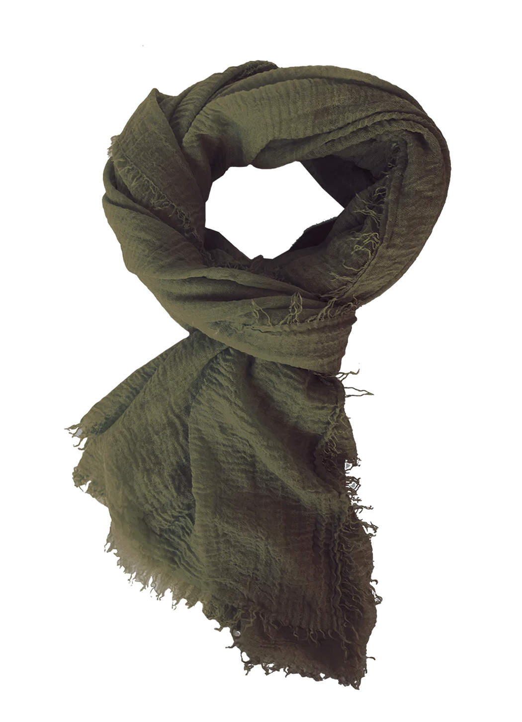 Rubyzaar Boho Scarf-Army