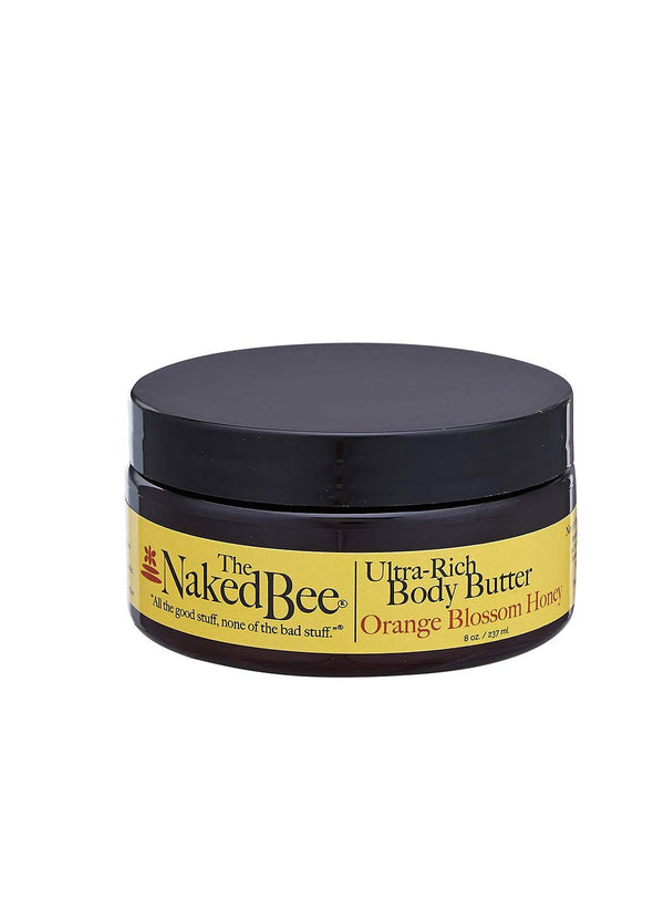 Naked Bee Orange Blossom Honey Ultra-Rich Body Butter 8oz