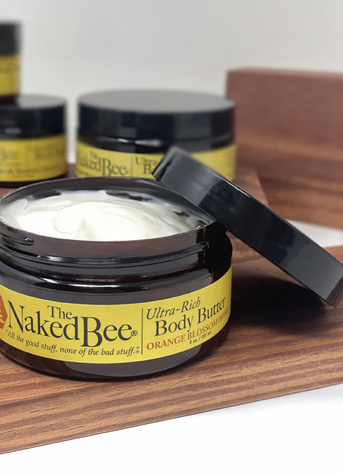 Naked Bee Orange Blossom Honey Ultra-Rich Body Butter 8oz