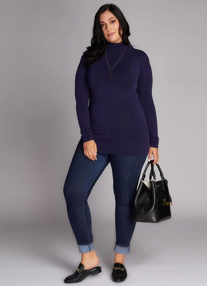 Cest Moi Bamboo Plus Size Turtleneck