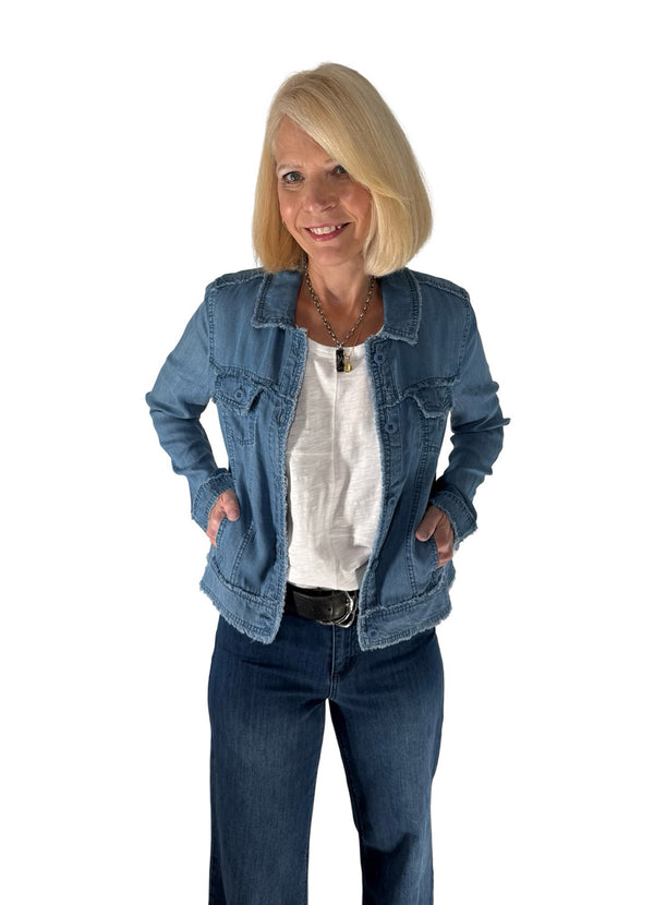 Lulu B Chambray Jacket