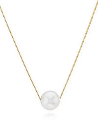 Blessing Necklace In White Pearl and Gold-Filled