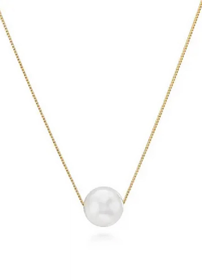 Blessing Necklace In White Pearl and Gold-Filled