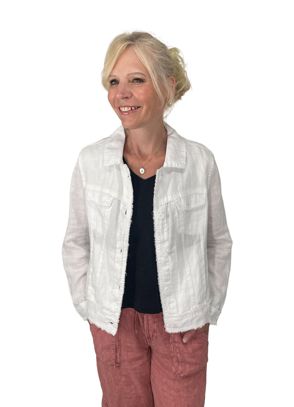 Lulu B Linen Travel Jacket – Details Direct