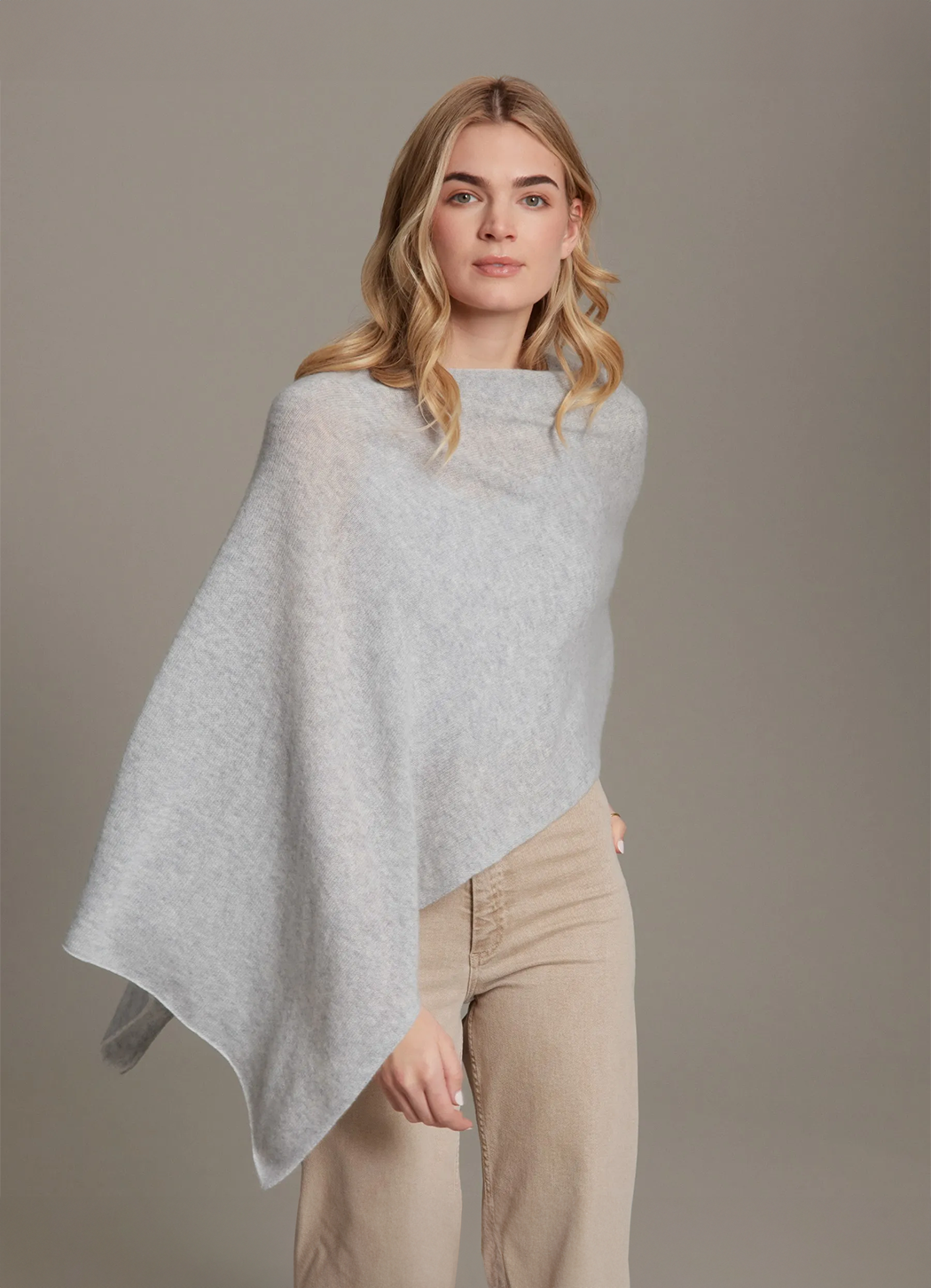 Alashan Cashmere Poncho