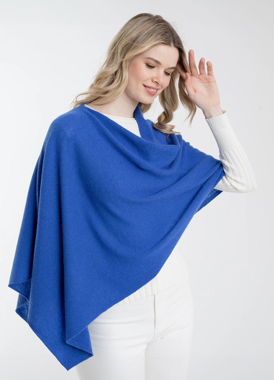 Alashan Cashmere Poncho