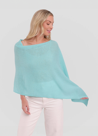 Alashan Cashmere Poncho