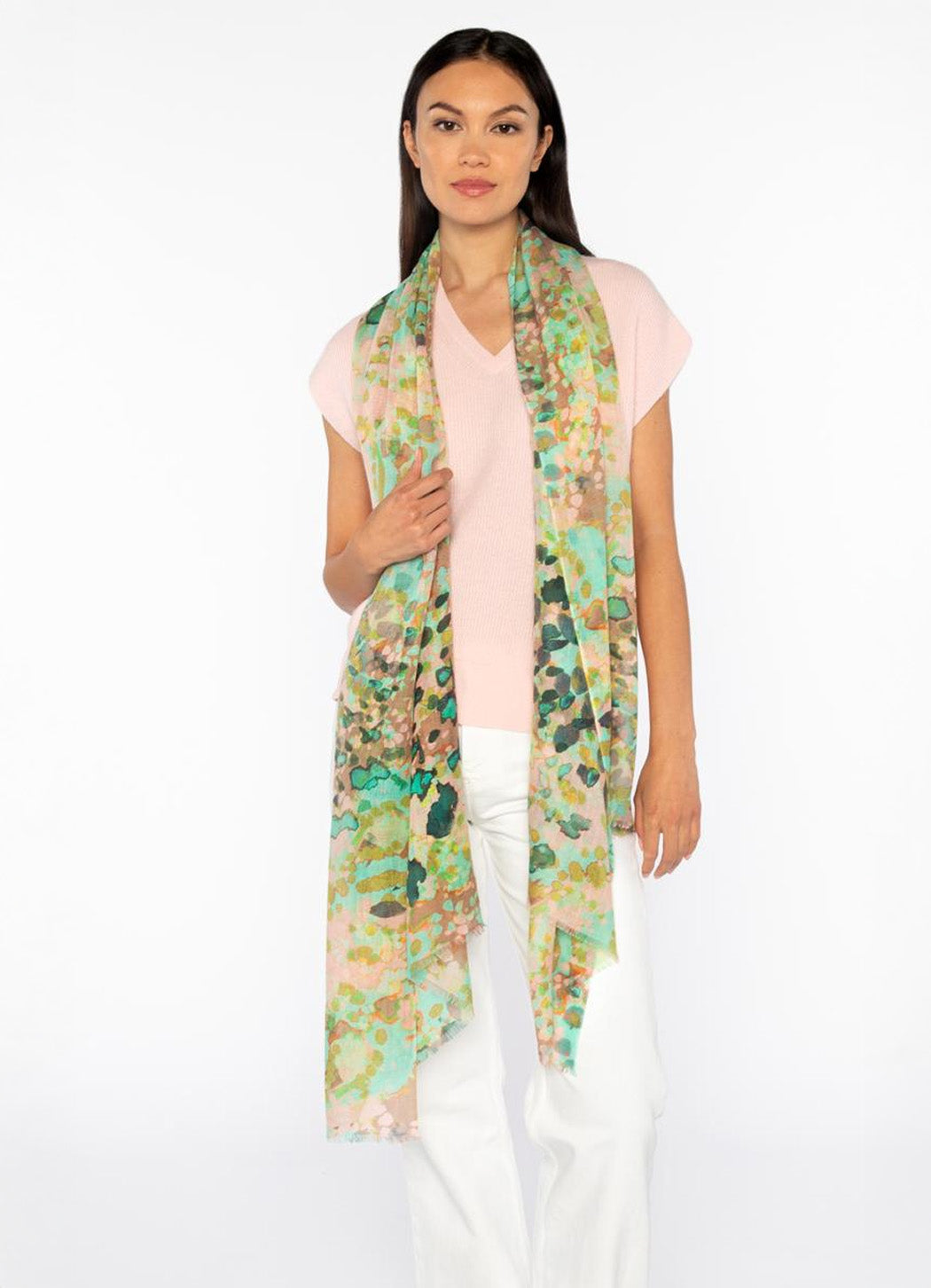 Kinross Glimmer Print Scarf