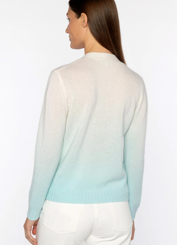 Kinross Ombre Vee Cardigan