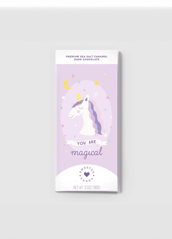 Sweeter Cards "You are Magical" Chocolate-Bar Greeting Card