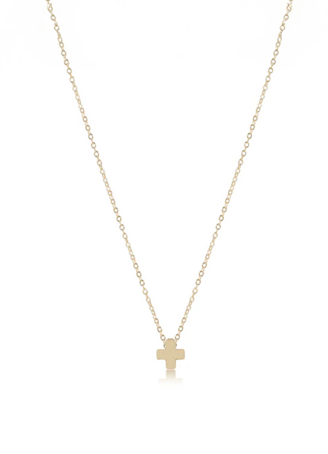 Enewton 16" Necklace Gold - Signature Cross Gold