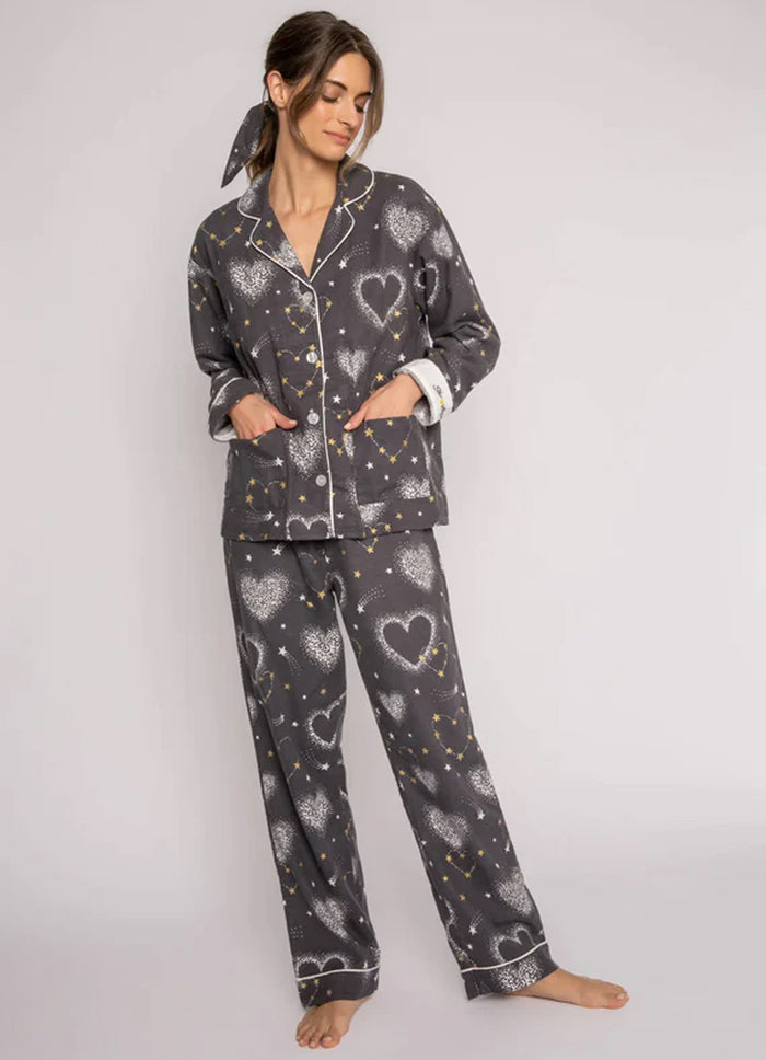 P.J. Salvage Flannel PJ Set