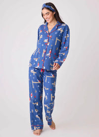 P.J. Salvage Love Leo Dog Rescue Cozy Flannel PJ Set