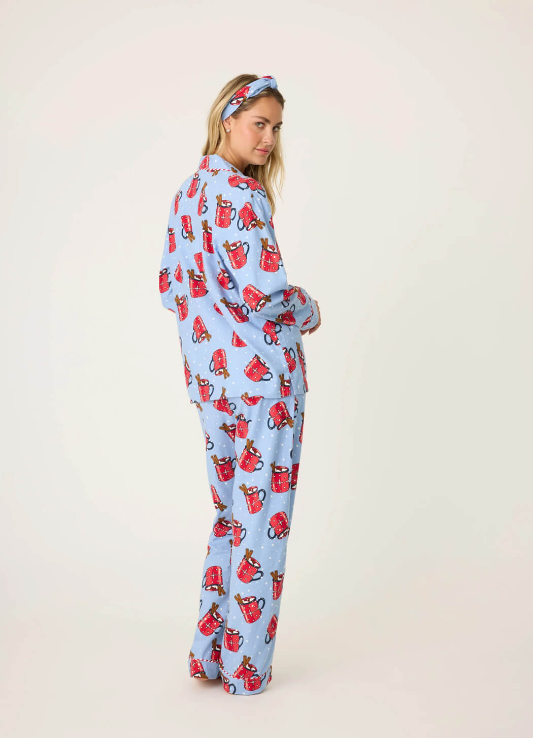 P.J. Salvage Hug In A Mug Flannel PJ Set