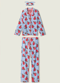 P.J. Salvage Hug In A Mug Flannel PJ Set