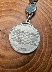 Belle Via Jewelry Lord's Prayer Necklace