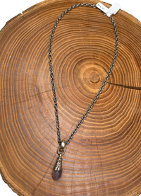 Belle Via Jewelry Tibetan Drop Necklace