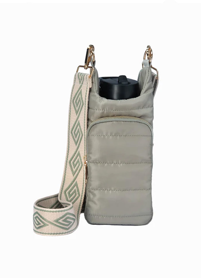 Wanderfull Sage Green HydroBag with Tan/Green Strap