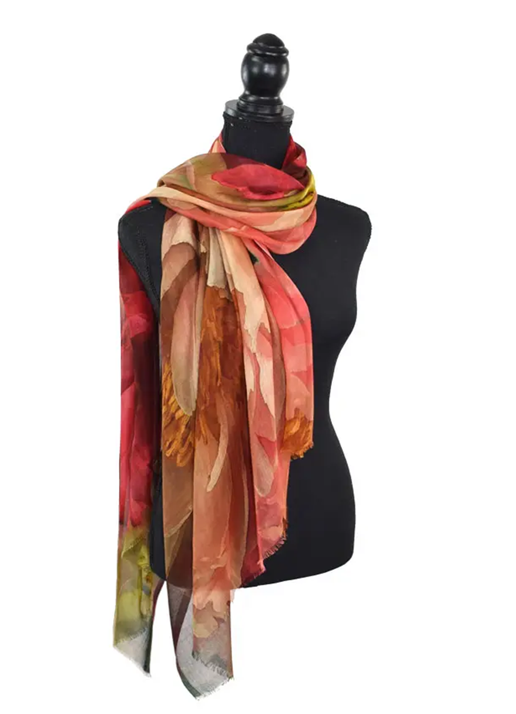 Dupatta Designs Benecio Autumnal Floral Scarf