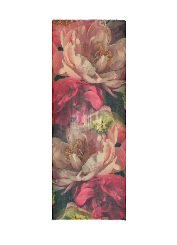 Dupatta Designs Benecio Autumnal Floral Scarf