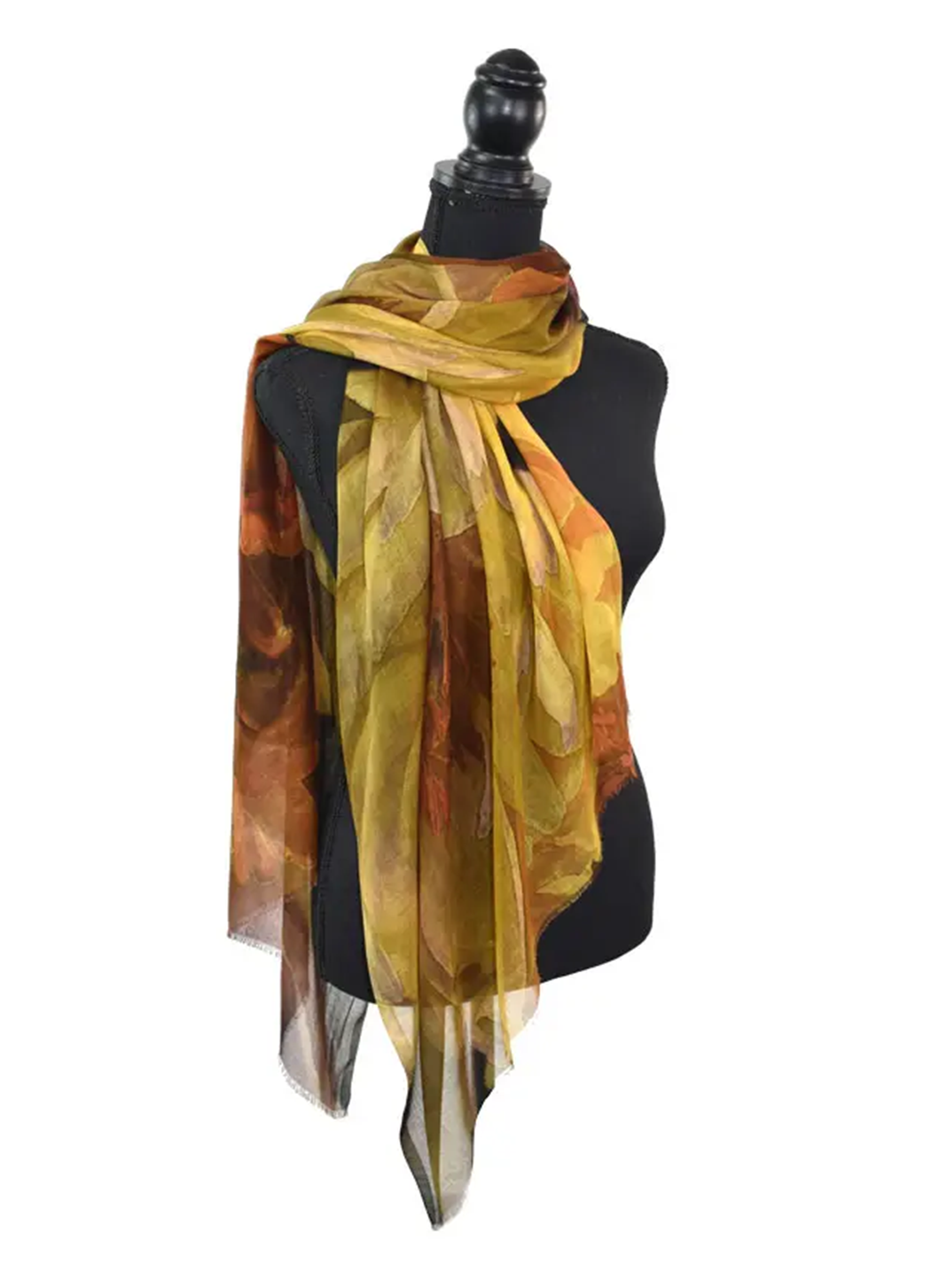 Dupatta Designs Benecio Autumnal Floral Scarf