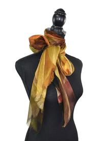 Dupatta Designs Benecio Autumnal Floral Scarf