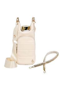 WanderFull Ivory Vegan Leather Hydrobag with Strap Bundle