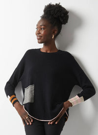 Zaket & Plover Birdseye Trim Sweater