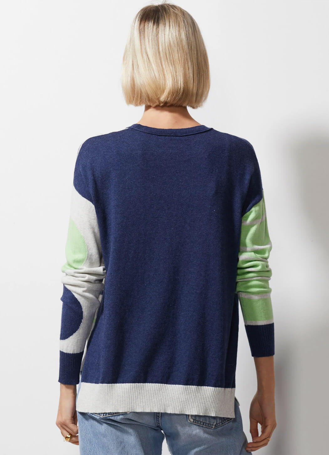 Zaket & Plover Spot on Stripes Sweater