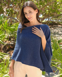 Alashan Cashmere Poncho