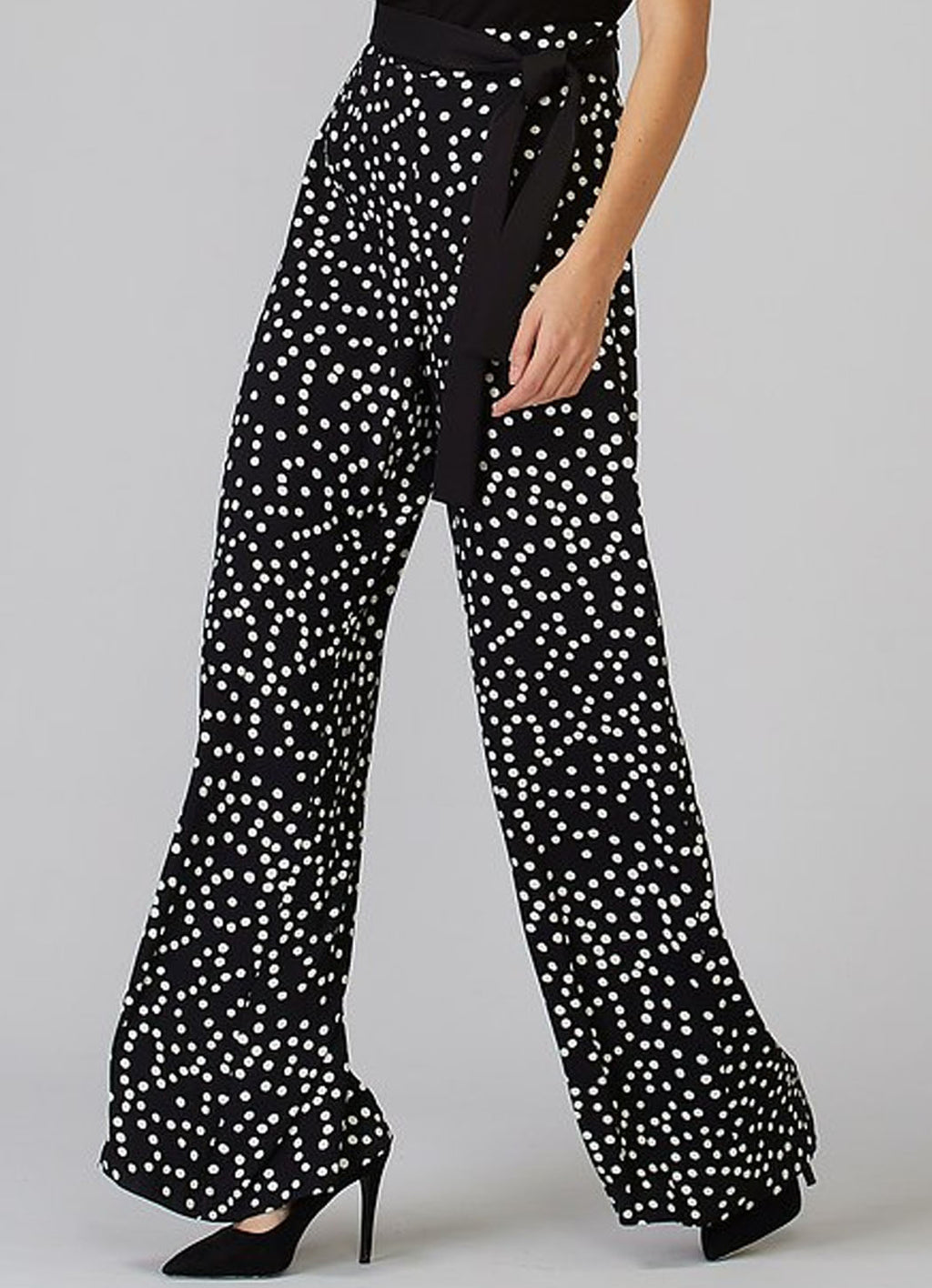 Red and Black Polka Dots Pants For Flamenco ref. 3806