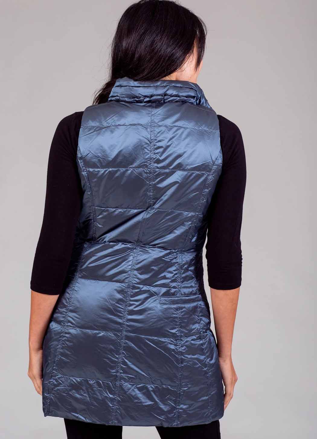 Anorak Long Metallic Vest